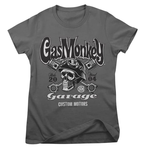GMG - Custom Motors Skull Girly Tee X-Large