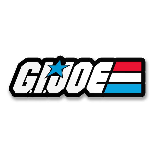 G.I. Joe Logotype Sticker