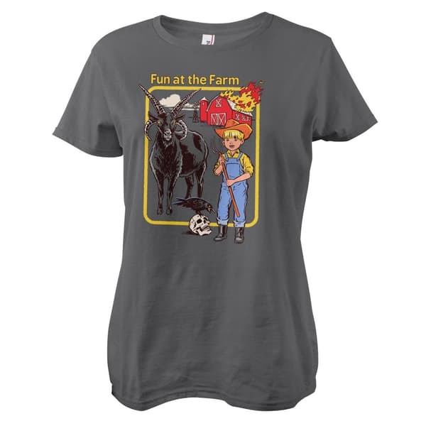 Fun At The Farm Girly Tee Medium