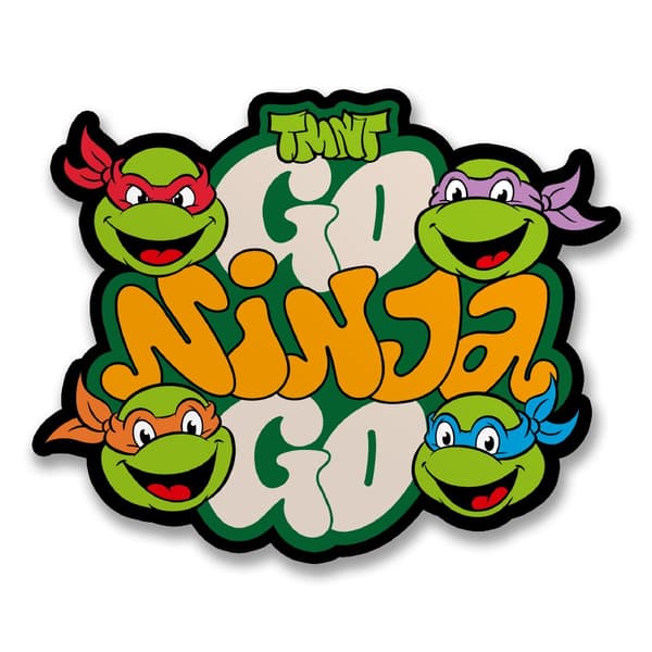 Go Ninja Go Sticker