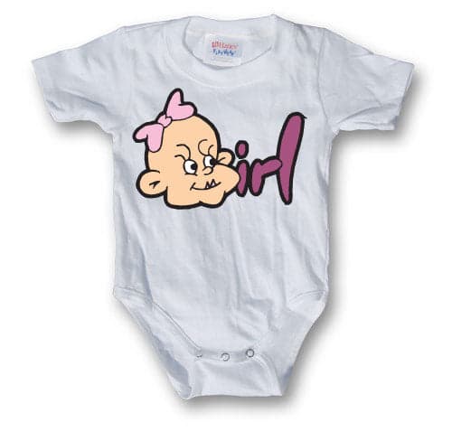Girl Body White 6-12Months