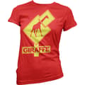 Miniatyrbillede 1 af 5: Giraffe Sign Girly T-Shirt