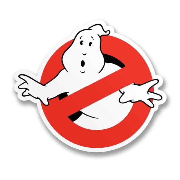 Ghostbusters Logotype Sticker