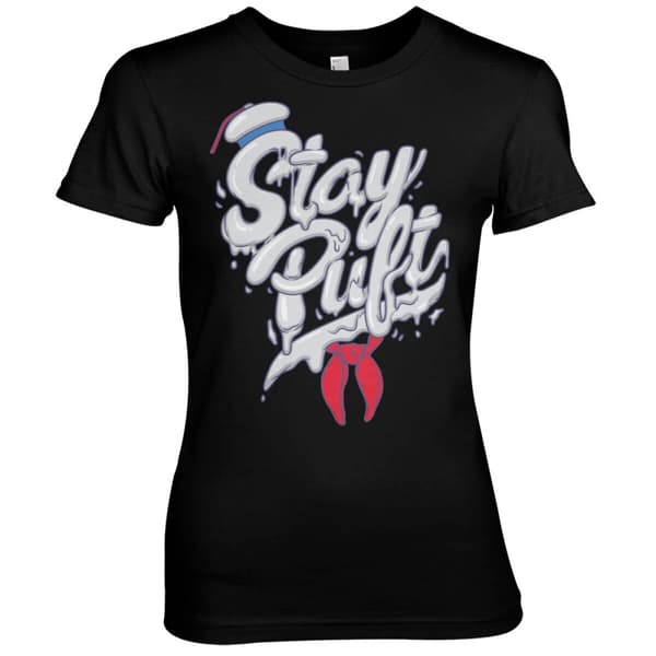 Ghostbusters - Stay Puft Girly Tee Black XX-Large