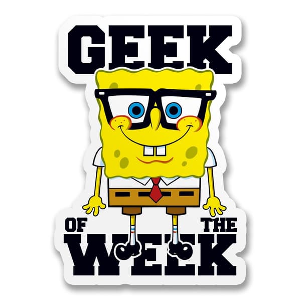 Geek Of The Week Sticker