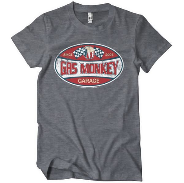 Gas Monkey Garage Since 2004 Label T-Shirt Large