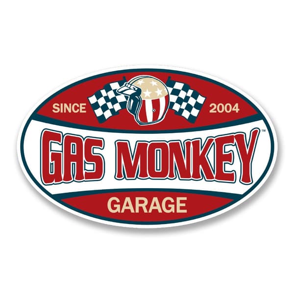 Gas Monkey Garage Since 2004 Label Sticker