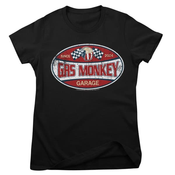 Gas Monkey Garage Since 2004 Label Girly Tee