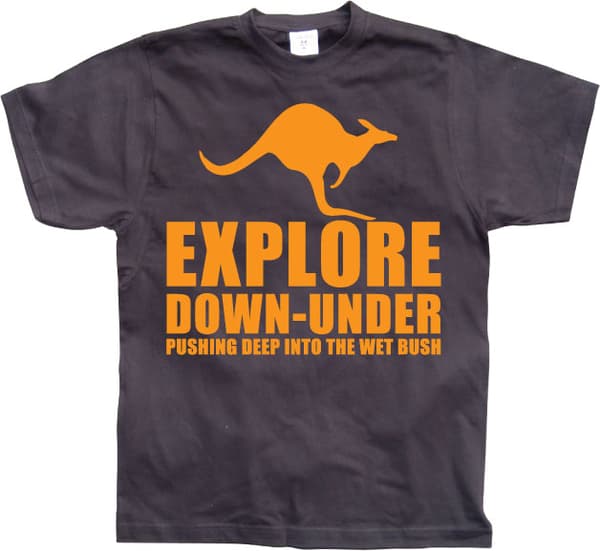 Explore Down Under... T-Shirt Black XX-Large