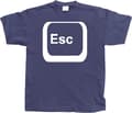 Miniatyrbillede 4 af 7: Escape Button T-Shirt