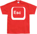 Miniatyrbillede 6 af 7: Escape Button T-Shirt