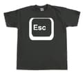 Miniatyrbillede 7 af 7: Escape Button T-Shirt
