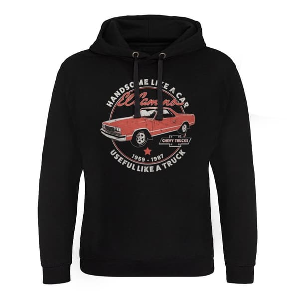 El Camino - Handsome Like A Car Epic Hoodie Black Medium