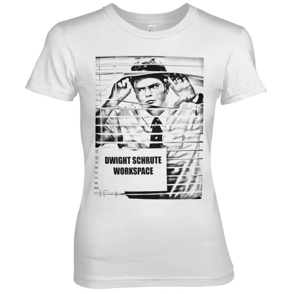 Dwight Schrute Workspace Girly Tee