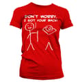 Miniatyrbild 5 av 6: Don´t Worry, I Got Your Back! Girly T-Shirt