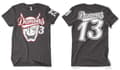 Miniatyrbild 3 av 6: Demons 13 Varsity T-Shirt