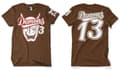 Miniatyrbild 5 av 6: Demons 13 Varsity T-Shirt