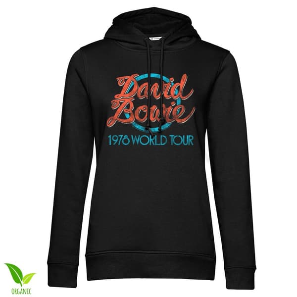 David Bowie 1978 World Tour Girly Hoodie