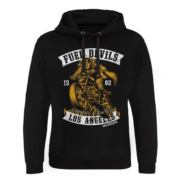 Fuel Devils Rider Epic Hoodie Black XX-Large