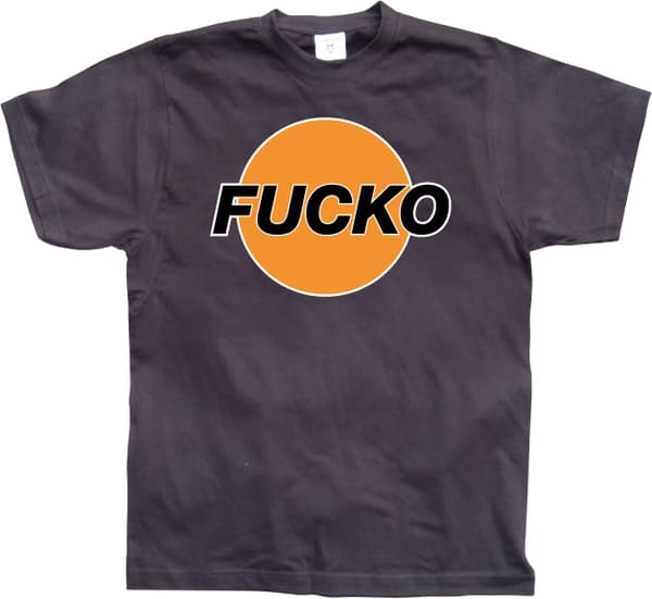 Fucko T-Shirt Black Small