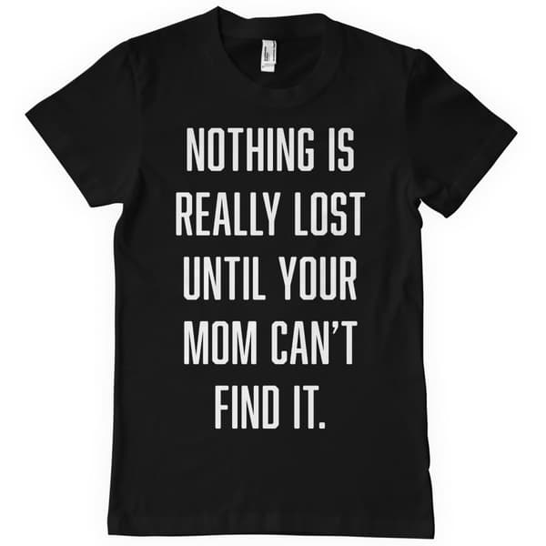 Nothing Is Lost T-Shirt Black XX-Large