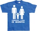 Miniatyrbillede 4 af 8: Normal Life Is Boring T-Shirt