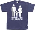 Miniatyrbillede 5 af 8: Normal Life Is Boring T-Shirt