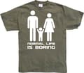 Miniatyrbillede 7 af 8: Normal Life Is Boring T-Shirt