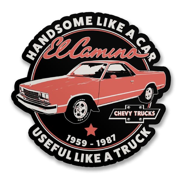 Chevy El Camino Sticker