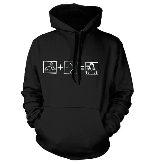 Arrow Riddle Hoodie Black Large