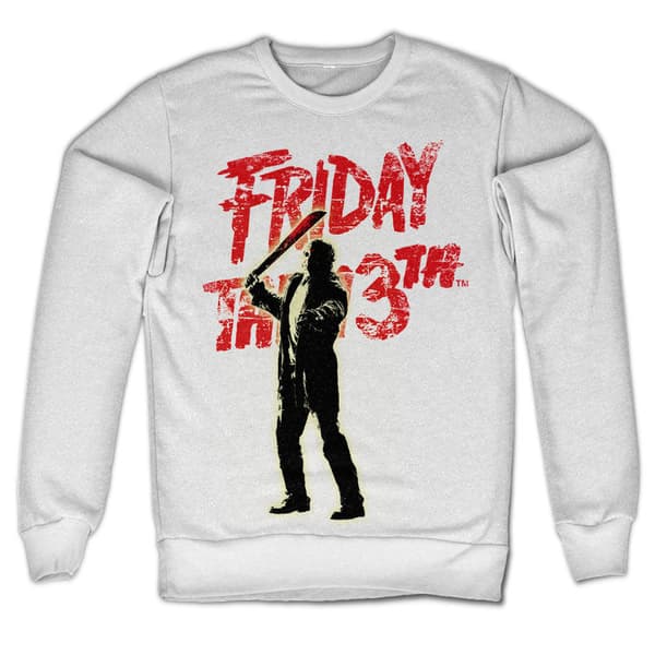 Friday The 13th - Jason Voorhees Sweatshirt White X-Large