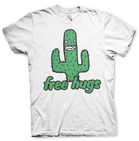 Free Hugs T-Shirt White Medium