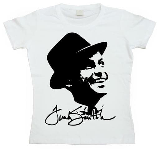 Frank Sinatra Girly T-shirt White Large