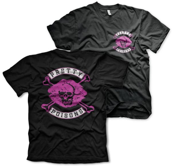 Pretty Poisons T-Shirt Black Small
