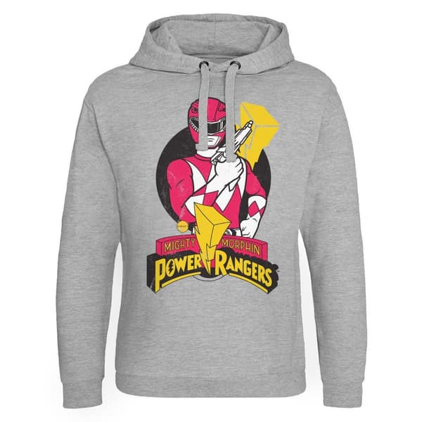 Power Rangers - Red Ranger Pose Epic Hoodie Small