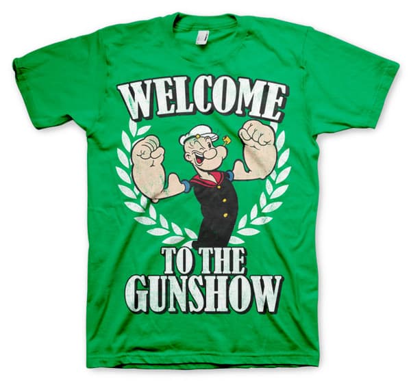 Popeye - Welcome To The Gunshow T-Shirt