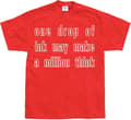 Miniatyrbild 7 av 7: One Drop Of Ink... T-Shirt