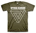 Miniatyrbild 4 av 7: Optical Illustion - Infinity Triangle T-Shirt