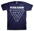 Miniatyrbild 6 av 7: Optical Illustion - Infinity Triangle T-Shirt