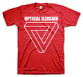 Miniatyrbild 7 av 7: Optical Illustion - Infinity Triangle T-Shirt
