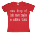 Miniatyrbild 4 av 6: One Drop Of Ink... Girly T-shirt