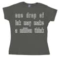 Miniatyrbild 5 av 6: One Drop Of Ink... Girly T-shirt