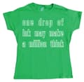 Miniatyrbild 1 av 6: One Drop Of Ink... Girly T-shirt