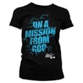 Miniatyrbild 2 av 3: On A Mission From God - Blues Brothers Girly Tee