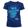 Miniatyrbild 1 av 3: On A Mission From God - Blues Brothers Girly Tee