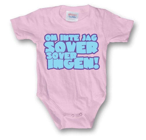 Om Inte Jag Sover... Body Pink 12-18Months