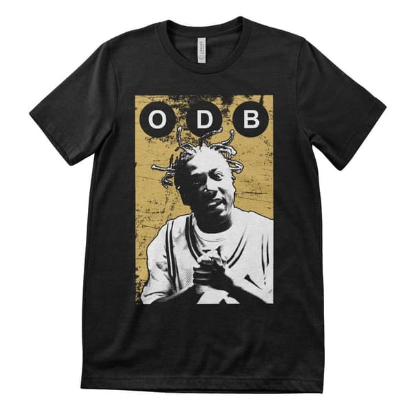 Ol' Dirty Bastard Distressed T-Shirt Black Small