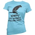 Miniatyrbillede 4 af 4: Sorry For Dragging My Ass Today Girly Tee