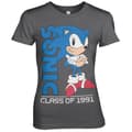 Miniatyrbild 3 av 4: Sonic The Hedgehog - Class Of 1991 Girly Tee