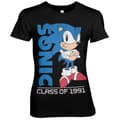 Miniatyrbild 1 av 4: Sonic The Hedgehog - Class Of 1991 Girly Tee